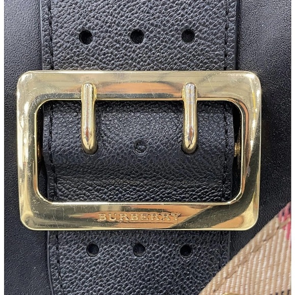 Burberry Black Leather Medley Crossbody Bag - Picture 7 of 12